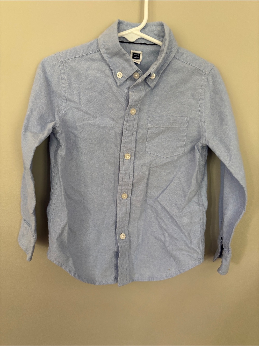 Janie and Jack Pale Blue Button-Down Dress Shirt